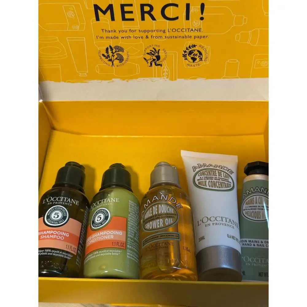 L'Occitane En Provence Gift Set New In Box 5 Pc Set for Women - NEW in box